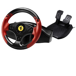 Sada volantu a pedálů Ferrari Racing Wheel Red