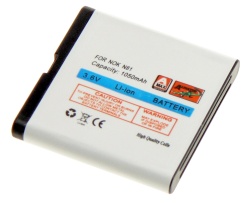 Baterie Nokia N81 E51 Li-ION 1050 mAh kompatibilní