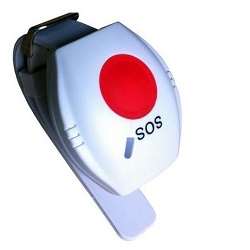 Nouzové SOS tlačítko pro GSM alarm, náramek