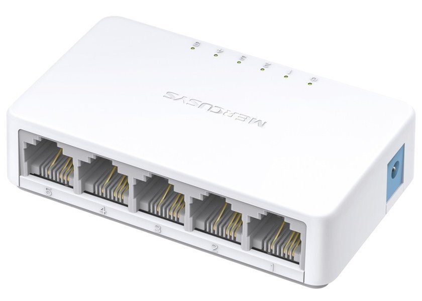 Mercusys MS105 Switch stolní 5x 10/100Mbit bílý