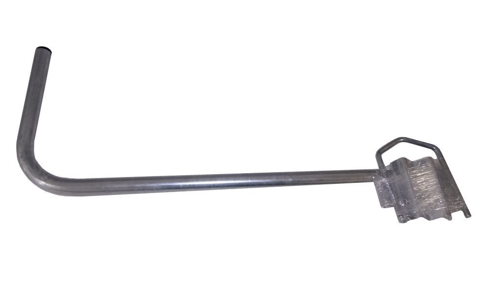 Anténní držák síta 28cm na stožár s třmenem, 72cm