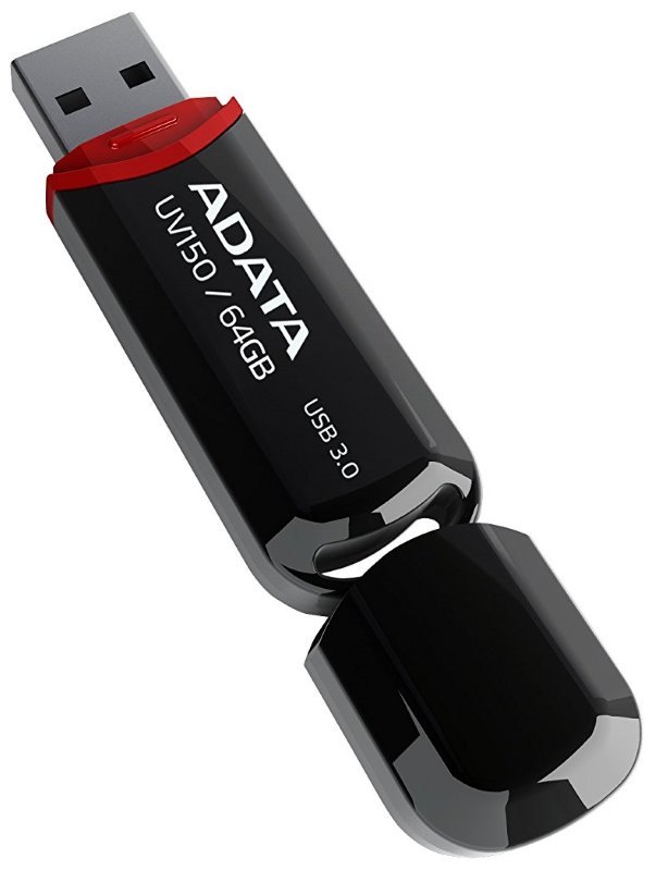 ADATA DashDrive UV150 64GB AUV150-64G-RBK flash