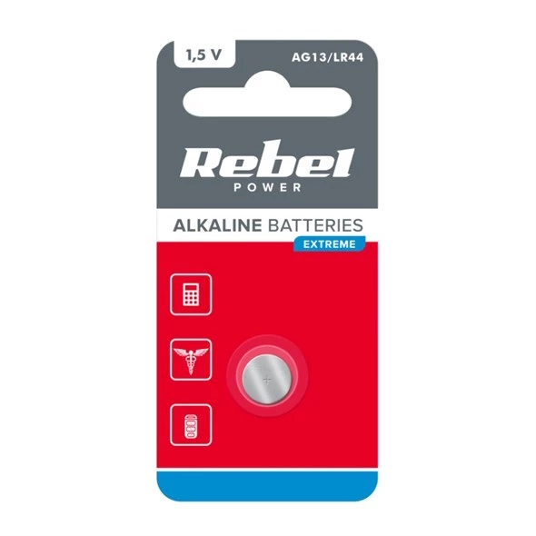 Rebel Baterie AG13/LR44 REBEL EXTREME 1ks
