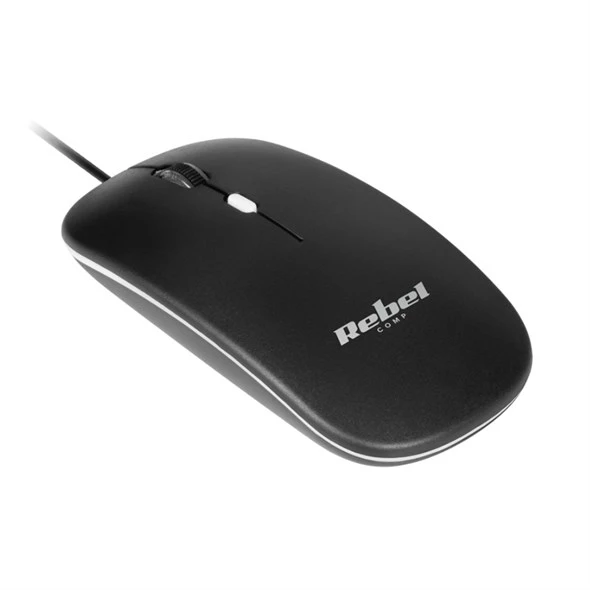 Rebel Myš WDM210 drátová černá USB
