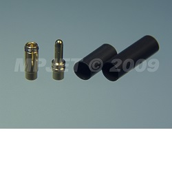 MPJet 21021 konektory gold 2,5mm 3ks