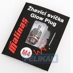 Malinas M4 Žhavící svíčka modelářská