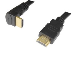 VIGAN HDMI A - HDMI A M/M, 5m úhlový propojovací