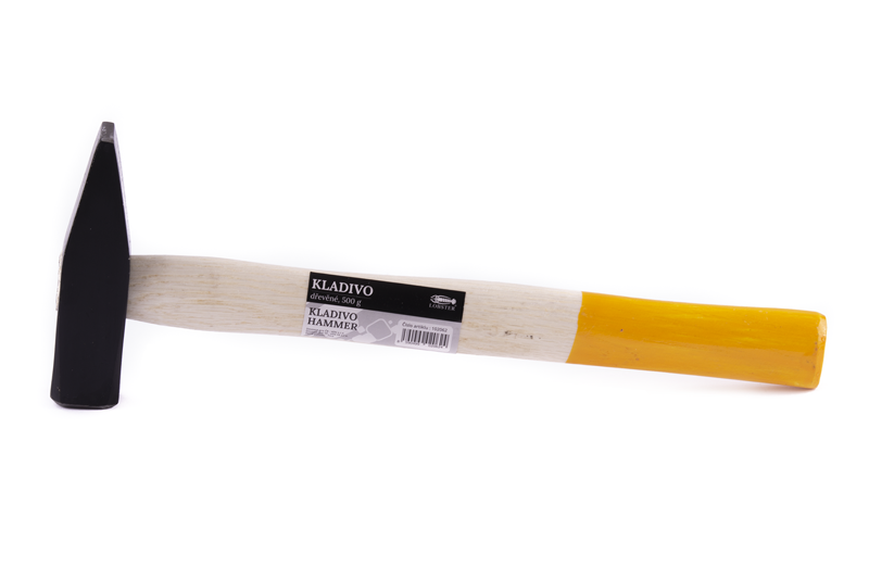 MasiPro Kladivo 500g dřevěná násada 102062