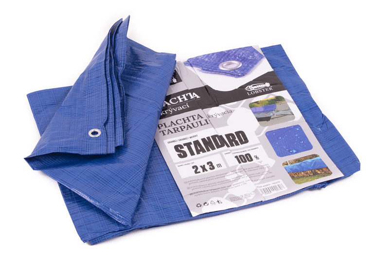 Lobster Plachta standard MODRÁ 2x3m 65-70g