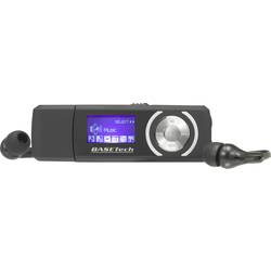 Basetech BS-MP3-01 MP3 přehrávač + FM rádio, černý
