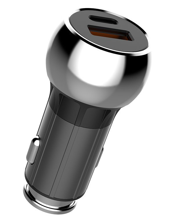 ColorWay CW-CHA012PD-BK Napájecí adaptér, do auta