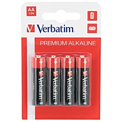 Baterie Verbatim AA 49921 alkalické 4ks v balení