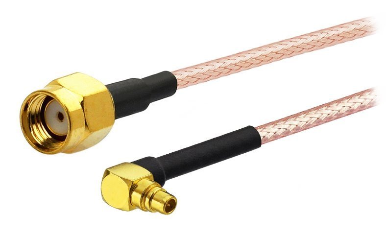 WaveRF MMCX (M) na RSMA (M) 20cm Kabel, pigtail