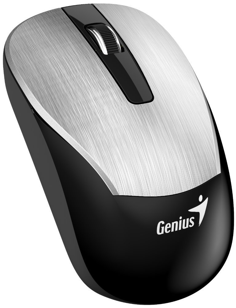 Genius ECO-8015 stříbrná Myš bezdrátová optická