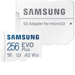 Samsung EVO Plus Micro SDXC 256GB Paměťová karta