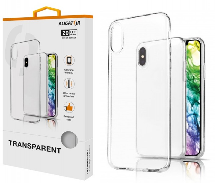 Pouzdro Samsung Galaxy A40 čiré PTA0007