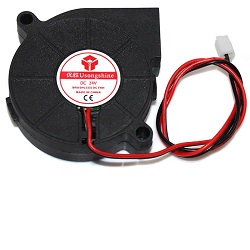 Ventilátor 5015 radiální 24V 2 piny FAN5015242