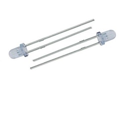 LED 3mm teplá bílá 8500mcd 30° 304WC4B-W6-1PD