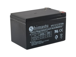 Baterie Shimastu NPG10-12, 12V/10Ah akumulátor