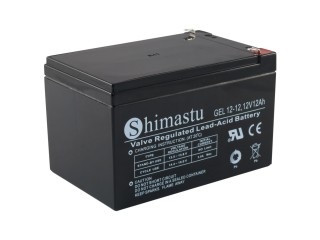 Baterie SHIMASTU 12-12 12V/12Ah Olověný akumulátor