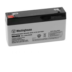 Westinghouse WA613 Olověný akumulátor 6V/1,3Ah F1