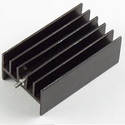 Geti chladič AL 40x23x16 černý