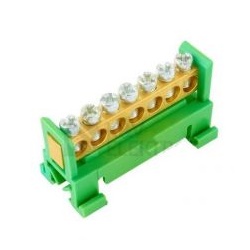 Eleman 1188341 svorkovnice na DIN lištu můstek PE