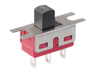 Geti P-B1407 posuvný spínač do DPS 1-pólový ON-ON