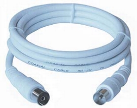 TV propojovací kabel M/F 75 Ohm 15m