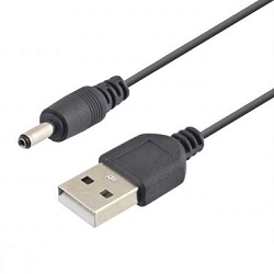 SUNNY napájecí kabel USB na 3.5/1.35mm