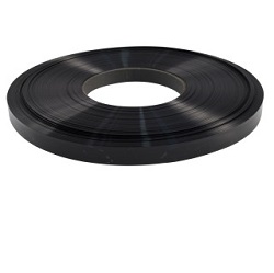 Smrštovací bužírka černá, 100mm/1m 100-63mm