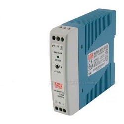 Napaječ / zdroj spínaný na DIN lištu 24V / 1A MDR-