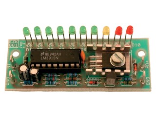 EZK AMJ3915SX VU metr s 10 LED Stavebnice