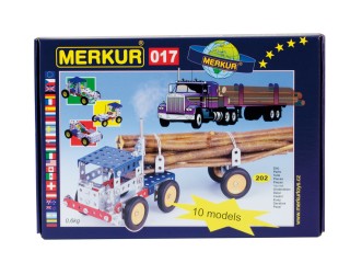 Merkur M 017 kamion stavebnice kovová