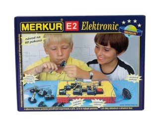 Fotografie MERKUR E2 Elektronic * KOVOVÁ STAVEBNICE *