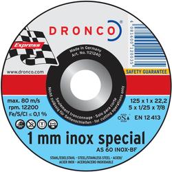 INOX AS60T 10ks rozbrušovacích kotoučů 125x1mm