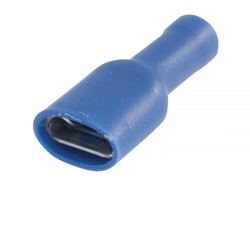 KSS FZK 6,3x0,8 modrý Faston na kabel PL 1,5-2,5mm