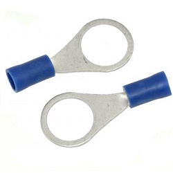 KSS RF2-10 kabelové očko M10 krimpovací izolované