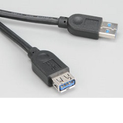 Kabel USB3.0 Type A-A 1,5m prodlužovací (A-M/A-F)