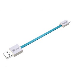 Kabel PROSLIM USB 2.0 Type A na micro B 15cm modrý