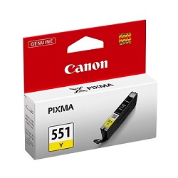 Canon CLI-551Y - originální inkoustová náplň žlutá