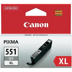 Canon CLI-551GY XL- originální inkoustová šedivá