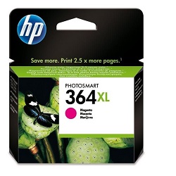 HP 364XL originální inkoustová purpurová CB324EE