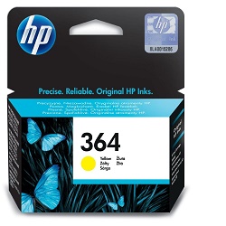 HP CB320E - originální inkoustová žlutá HP 364