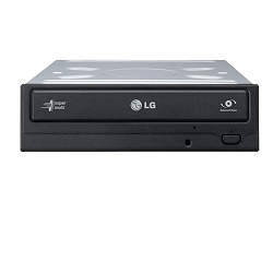 LG GH24NSD1 DVD±R/±RW/RAM, 24x SATA, M-disc černá