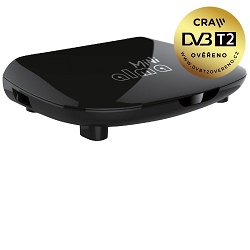Alma 2880 Mini Set-top-box MPEG4 HDMI černý