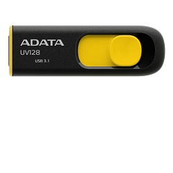 ADATA UV128 32GB černo-žlutý Flashdisk USB 3.1