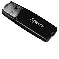 Apacer AH322 32GB AP32GAH322B-1 černý Flashdisk