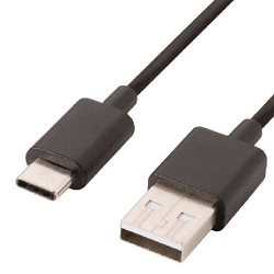 VALUELINE 011836 datový kabel USB-C 1m černý USB