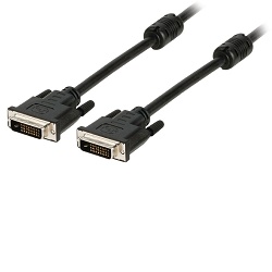 Valueline VLCP32050B50 kabel DVI - DVI 5m černý